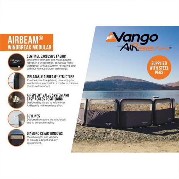 VANGO Airbeam Elements Proshield Modular Windbreak