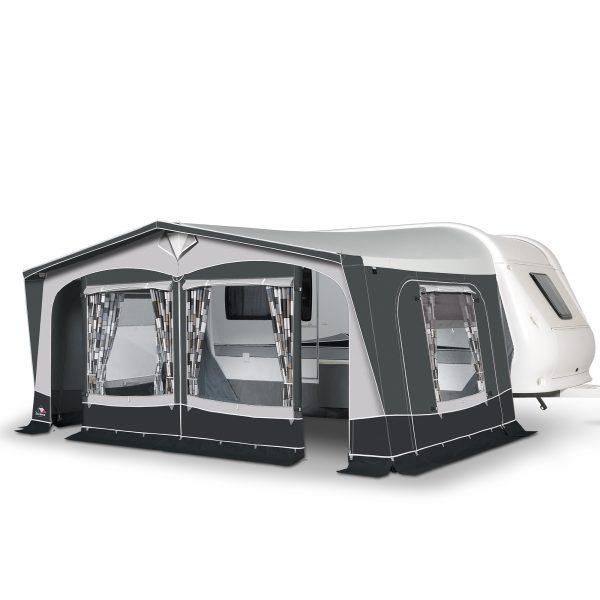 Dorema President XL 280 De Luxe All Season Poled Caravan Awning - Image 2