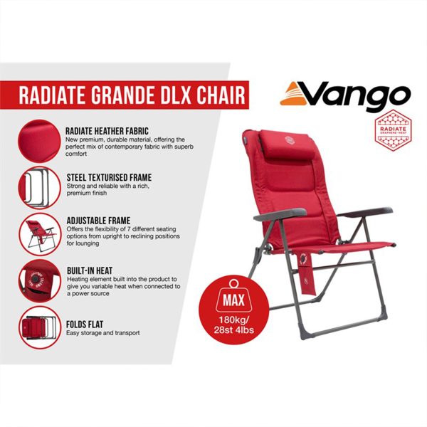 Vango Radiate Grande DLX Chair