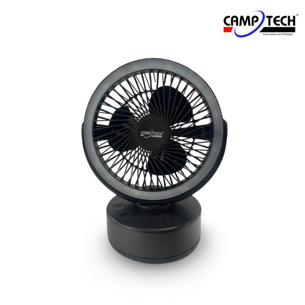 Camptech 1053 Luna Battery Powered 2-in-1 LED Light & Fan