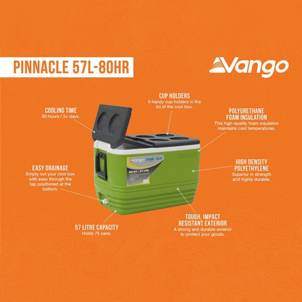 Vango Pinnacle 57L 80HR Cooler