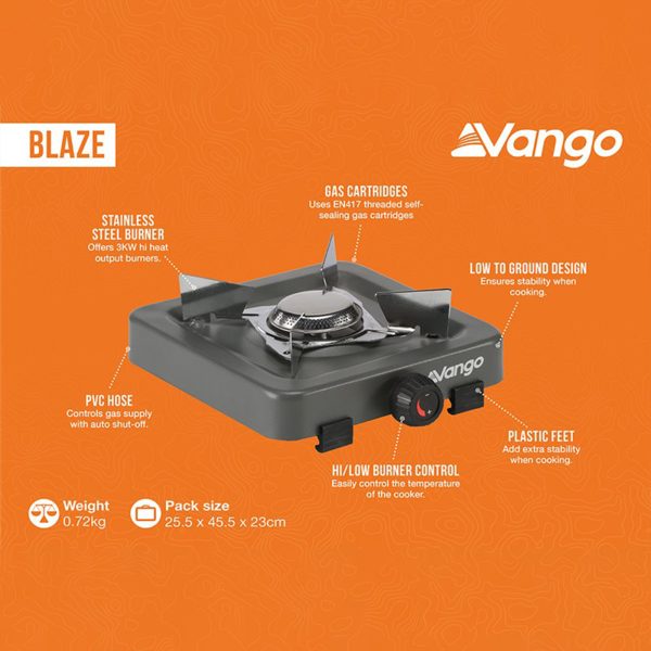 Vango Blaze Gas Cooker