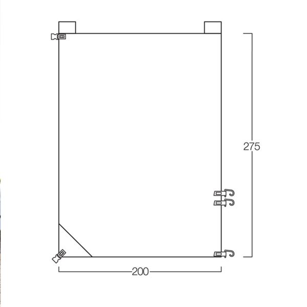 Vango Caravan Awning Side Canopy