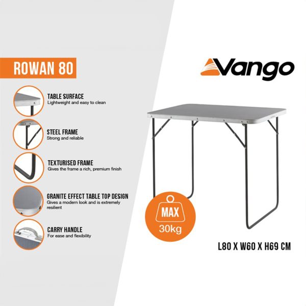 Vango Rowan 80 Table