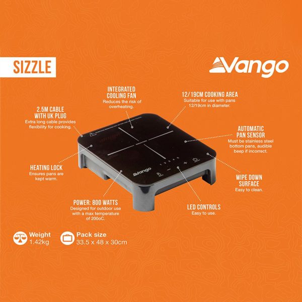 Vango Sizzle Induction Hob