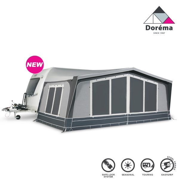 Dorema Diamond XL270 Deluxe Seasonal Touring Pole Awning