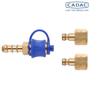 Cadac 8mm 2 Nut Quick Release Coupling